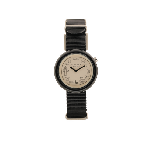 Klasse14 x Topbananax Mooma Mooni Black Nylon 36mm
