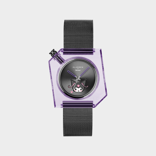 KLASSE14 x SANRIO KUROMI K14 PURPLE MESH 40MM