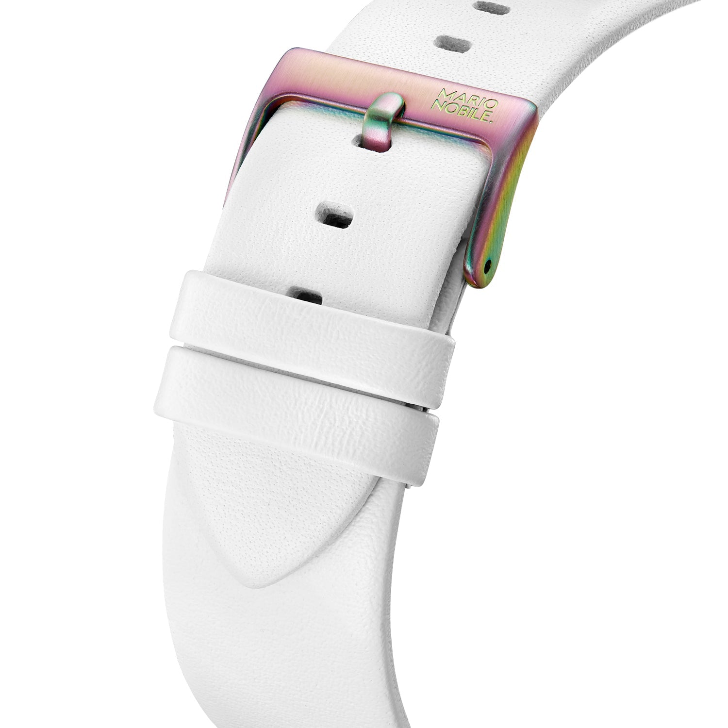 Volare Rainbow White Leather / Personalization – KLASSE14
