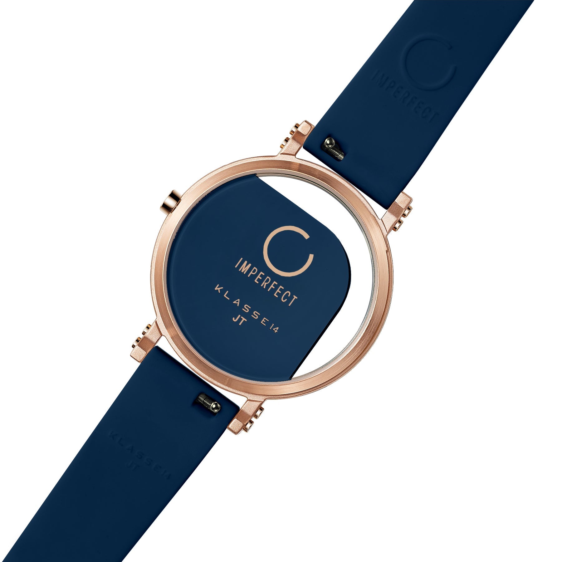 Imperfect Angle Rose Gold Blue / Personalization – KLASSE14